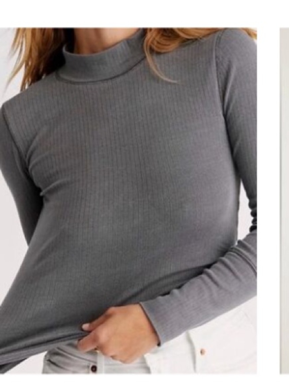 Free People Rickie Long sleeve Top, Sz XL